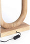 Light & Living Paceco - Tafellamp - Houten lampvoet - Bruin - 30x12x59cm