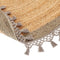 MARTS - Vloerkleed - Beige/grijs - 140 cm - Jute