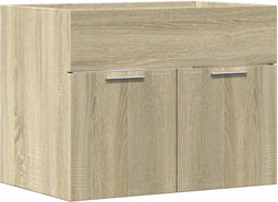 vidaXL - Wastafelkast - 60x38,5x46 - cm - spaanplaat - sonoma - eikenkleurig