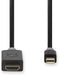 Nedis CCBW37600AT20 - HDMI naar Mini DisplayPort Kabel - 200cm - Zwart