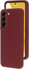 Mobiparts Samsung Galaxy S22 - Silicone Cover - Soft-touch - Plum Red