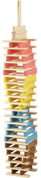 JEUJURA Técap Multicolor - Balanceer- en constructiespel - 200 stukjes (200 stuks)