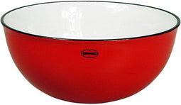 CABANAZ - schaal, keramiek, SALAD BOWL, 800 ml, rood
