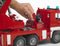 Bruder MAN Brandweerwagen - Speelgoedvoertuig - Draailadder waterpomp licht- en geluidsmodule - Rood