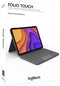 Logitech Folio Touch - Toetsenbordcase voor iPad Air (4e gen) - Verlicht toetsenbord en precisie-trackpad - Azerty FR