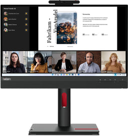 Lenovo ThinkCentre Tiny-In-One 22 Gen 5 - Touchscreen - 21,5" Full HD IPS - Zwart