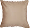 PURSLANE - Set van 2 kussens - Beige - 43 x 43 cm - Nepbont