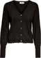 ONLY ONLMOLLY LIFE LS MIX CARDIGAN - Dames Vest - V-Hals - Lange ballonmouwen - M (Maat M)