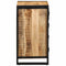 vidaXL - Ladekast - 40x40x75 - cm - massief - ruw - mangohout