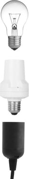 Smartwares SH5-RFD-A - Draadloze E27 Fitting - Dimmer tot 60W - Wit