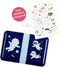 A Little Lovely Company Back to school set - Drinkfles / Lunchbox - astronaut