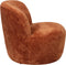 Fauteuil Marc - Roest - Stof Koper - Comfortabele Fauteuil