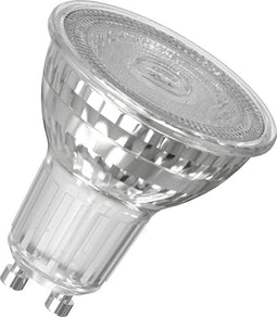 OSRAM Superstar dimbare LED lamp met bijzonder hoge kleurweergave (CRI9-), GU1-basis helder glas ,Warm wit (27-K), 35- Lumen, substituut voor 5-W-verlichtingsmiddel dimbaar, 1-Pak