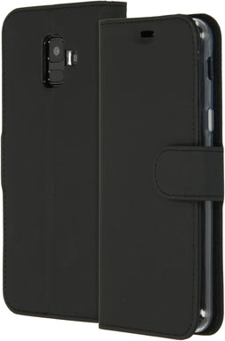 Accezz Galaxy A6 (2018) - Wallet Softcase Booktype - 3 pashouders - Zwart