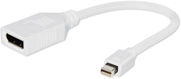 Gembird - Gembird Mini DisplayPort Male naar DisplayPort Female Adapterkabel Wit