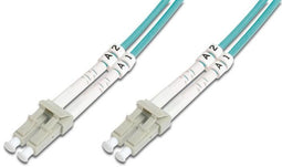 Digitus DK-2533-02-4 - Glasvezel Aansluitkabel - LC-stekker naar LC-stekker - 50/125µ 2m Blauw Paars