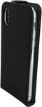 Mobiparts iPhone X iPhone XS - Premium Flip Case - TPU binnencase met pasjesvak - Zwart