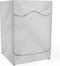 Hoes voor wasmachine/warmtepompdroger, waterdicht, voorlader, wasmachine, hoes, zilver, zonwerend, stofdicht, verdikt XL