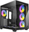 Antec C5 - Midi Tower PC - ATX ITX micro ATX - Glas Zwart