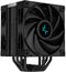 DeepCool AK400 ZERO DARK PLUS - CPU-koeler - 4 heatpipes - Zwart