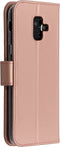 Accezz Hoesje Geschikt voor Samsung Galaxy A6 (2018) Hoesje Met Pasjeshouder - Accezz Wallet Softcase Bookcase - Roze