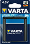 Varta 4.5V (3LR12) Alkaline batterij - 6100 mAh - Niet oplaadbaar