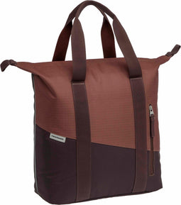 New Looxs Oslo Kota - Enkele Fietstas - 24L met Rits en Haken - Burgundy-Rust