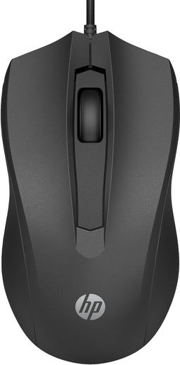 HP Wired Mouse 105 - Optische muis - 1600 dpi - Links- en rechtshandig