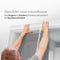 O'DADDY® Deurgordijn Deluxe FIBER - Magnetisch Vliegengordijn - Zelfsluitend - Wit 184x230 cm