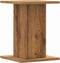 vidaXL - Speakerstandaards - 2 - st - 30x30x40 - cm - hout - artisanaal - eikenkleurig