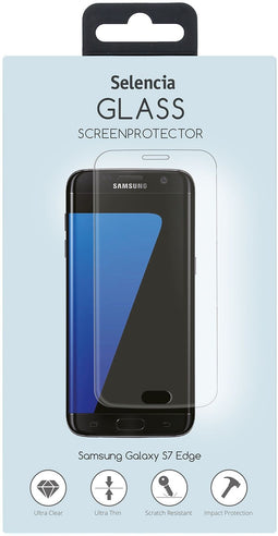Selencia Galaxy S7 Edge - Gehard Glas Screenprotector - 9H krasbestendig