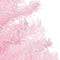 vidaXL - Kunstkerstboom - met - standaard - 240 - cm - PVC - roze