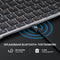 Opvouwbaar Bluetooth Toetsenbord - Full-Size Draadloos Toetsenbord - 3 apparaten tegelijk - Space Gray