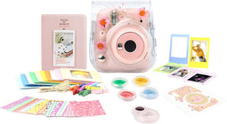 Complete Accessoires Set Geschikt voor Fujifilm Instax Mini 11 - Camera Tas met Filters, Fotoalbum en Meer - Daisy Roze