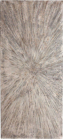 PTMD zapp wit wandpaneel mdf rechthoek ribbel