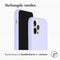Accezz Liquid Silicone Backcover iPhone 12 (Pro) - Schokabsorberend - Paars