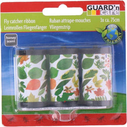 Guard'n Care Vliegenstrip Unisex Multicolor 75x4,5 Cm 3 Stuks