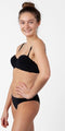 Barts Solid Bandeau - Dames Bikinitopje - Voorgevormde cups met beugel - Zwart