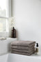 Byrklund Badlaken Bath Basics - 70x140 cm - 100% Katoen - Taupe (4 stuks)