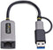 Startech.com C21GA-USB-ETHERNET - USB-C naar Ethernet Adapter - Gigabit RJ45 - USB-A Dongle