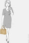 Berba Dames Leren Handtas Icons 885-114 Nude