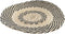 Placemat DKD Home Decor Bruin Zwart 35 x 35 x 1 cm