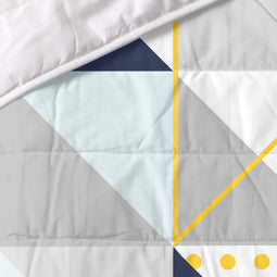 Bedsprei Geo Dot | Blanc