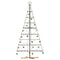 Kerst Cone Boom met standaard Zwart 210 cm Staal