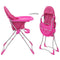 vidaXL - Kinderstoel - hoog - roze - en - wit