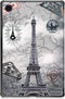 iMoshion Tablet Hoes Geschikt voor Samsung Galaxy Tab A8 (2021/2022) - iMoshion Design Trifold Bookcase - Meerkleurig /Parijs