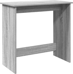 vidaXL - Bureau - 80x40x75 - cm - bewerkt - hout - grijs - sonoma - eikenkleurig