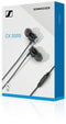Sennheiser CX 300S - In-ear oordopjes - Draad - Microfoon - Zwart