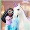 Unicorn Academy – Pop Layla & Eenhoorn Glacier - met 2 rijaccessoires en borstel - Speelfigurenset