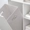 SoBuy BZR104-W - Badkamerkast - 2 Deuren 2 Lades - Wit